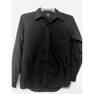 Imperial Black Button-down. 38/15 M2/3 Very Good condition